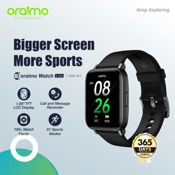 Oraimo OSW-18 Watch Lite smartwatch - Image 4