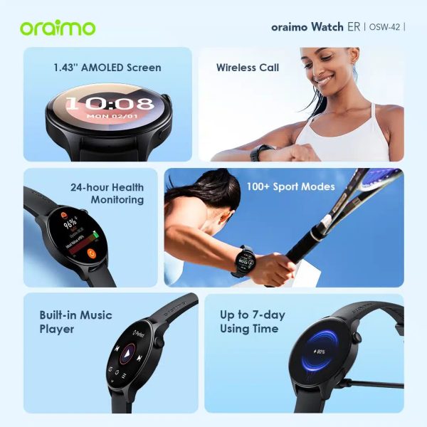 Oraimo Watch ER OSW 42 - Image 3