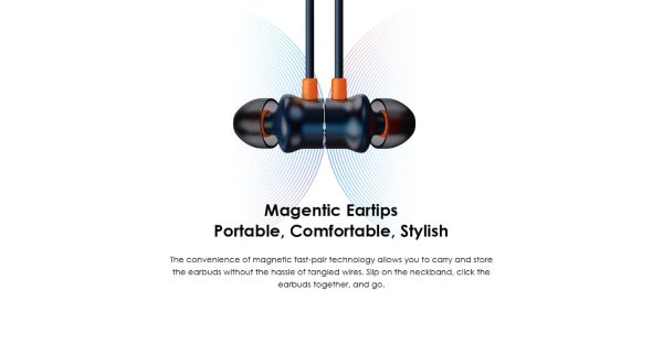 Itel N53 Ergonomic Magnetic Wireless Neckband - Image 5